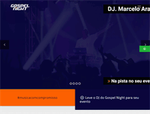 Tablet Screenshot of gospelnight.com.br